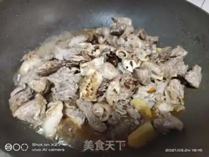 Make Potato-burning cow step 3