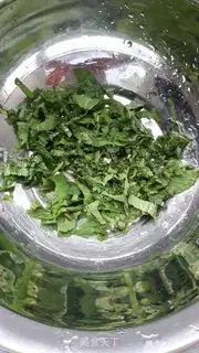 Make Mint eggs step 1