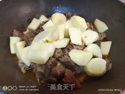 Make Potato-burning cow step 6