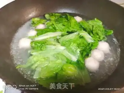 Make Shrimpball soup step 2