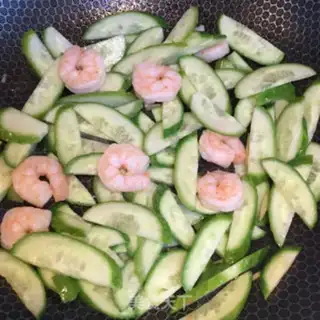 Make Shrimp cucumber step 4