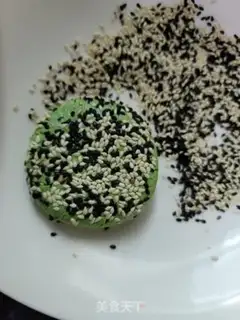 Make Spinach sesame cake step 10