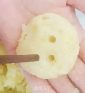 Make Potato smiles step 6
