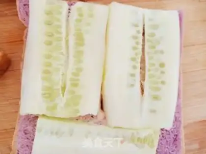 Make Nutritional sandwiches step 1