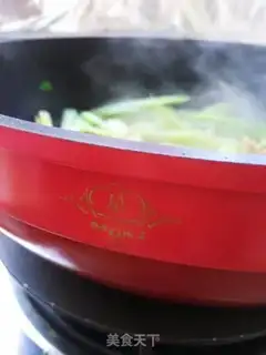 Make Fry, fried, celery step 7