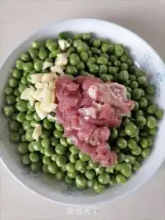 Make Spaghetti peas step 0