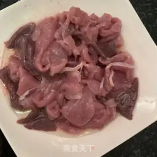 Make Pork duck blood soup step 1