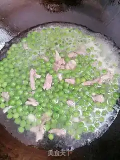 Make Spaghetti peas step 3