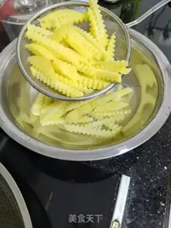 Make French fries step 4