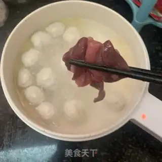 Make Pork duck blood soup step 5