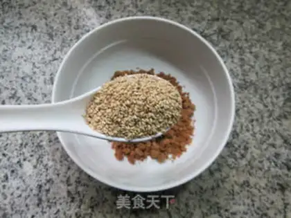 Make Sesame-smelt pie step 3
