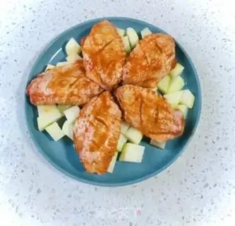 Make Chicken wing steamed potatoes step 3