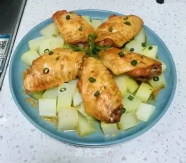 Make Chicken wing steamed potatoes step 5