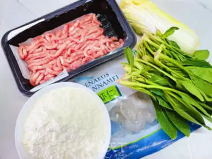 Make Shrimp dumplings step 0