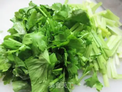Make Celery with silk step 2