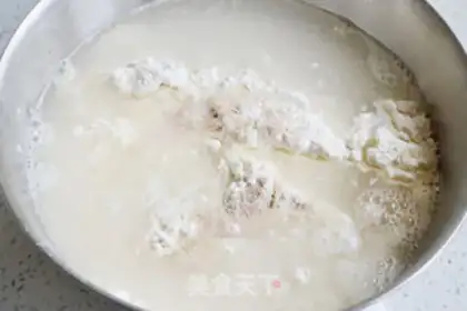 Make No fermented soy pancakes step 1