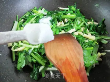 Make Celery with silk step 5