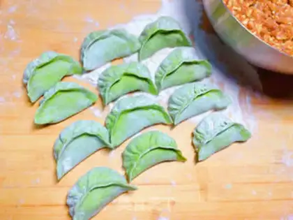 Make Shrimp dumplings step 3