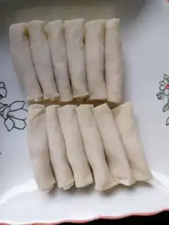 Make Spring rolls step 1