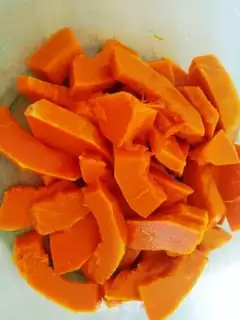Make Salted egg pumpkin step 2