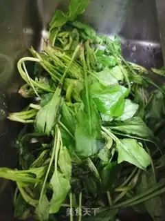 Make Duck soup, spinach step 0