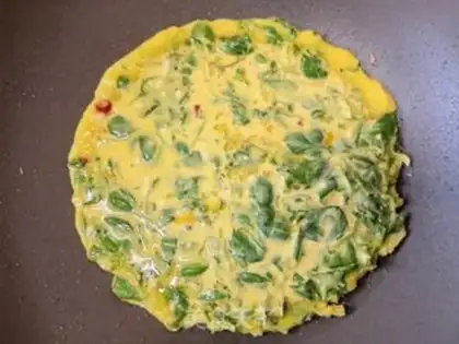 Make Mustard egg pancakes step 10