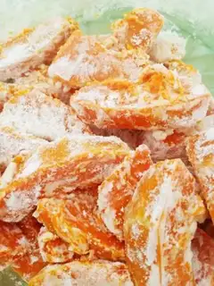 Make Salted egg pumpkin step 4