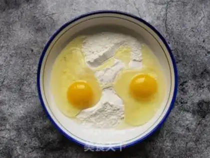 Make Potato egg pancakes step 1