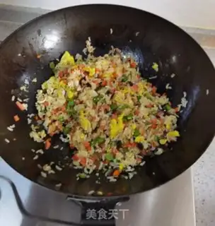 Make Five colours of rice rice step 7