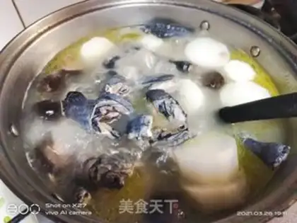 Make radish chicken soup step 1