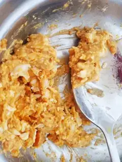 Make Salted egg pumpkin step 7