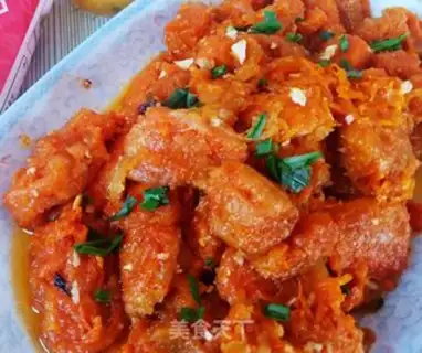 Make Salted egg pumpkin step 10