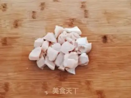Make Potato chicken chest step 0