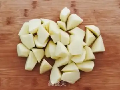 Make Potato chicken chest step 1