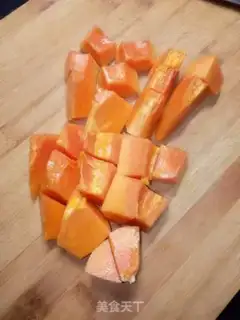 Make Silver ear milk for papayas step 3