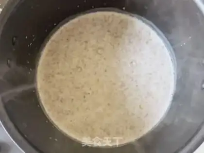 Make Mango oatmeal shake step 3