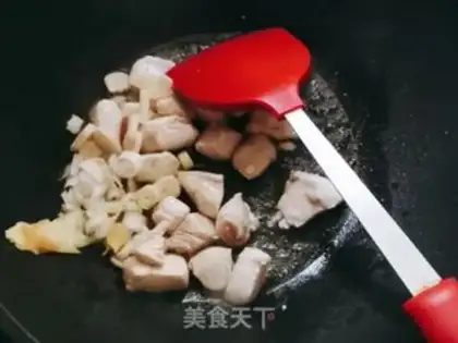 Make Potato chicken chest step 3