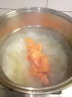 Make Silver ear milk for papayas step 5