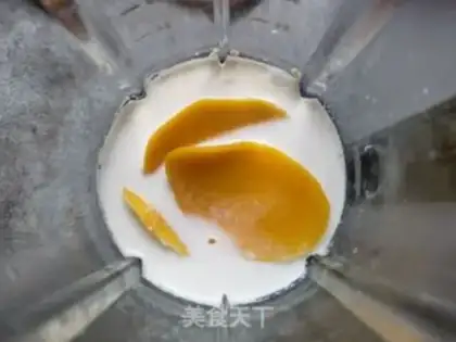 Make Mango oatmeal shake step 6