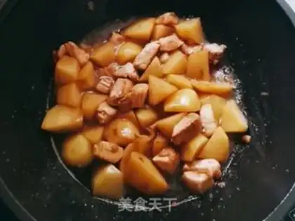 Make Potato chicken chest step 6