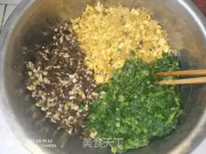 Make Spinach dumplings step 10