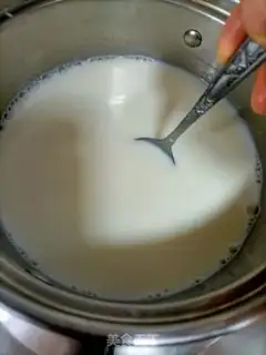 Make Mango pudding step 2