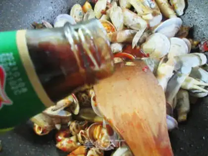 Make Spicy seafood step 8