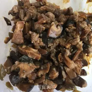 Make Flaming apricot mushroom step 1