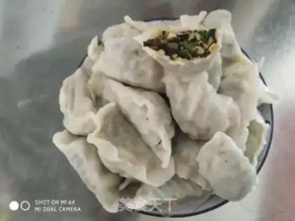 Make Spinach dumplings step 15
