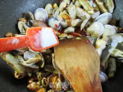 Make Spicy seafood step 9