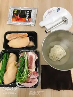 Make Cook machine sausage step 0