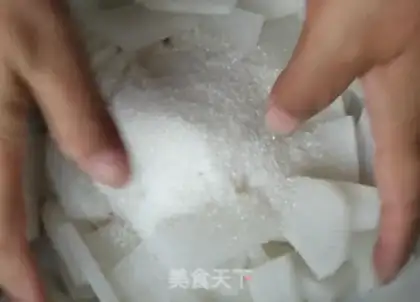 Make Sugar carrots step 1