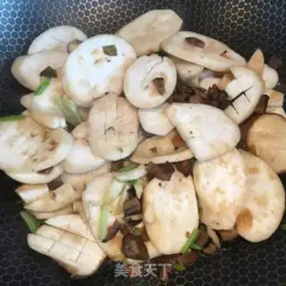 Make Flaming apricot mushroom step 5