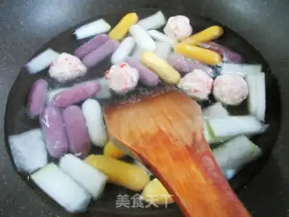 Make Shrimp-flavored casserole step 2
